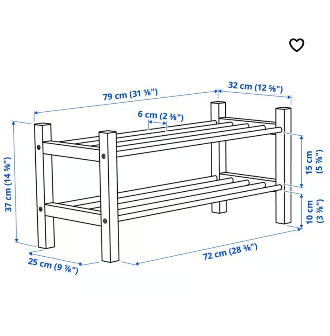 Ikea Scaffali: IKEA Schuhregal weiss – Usato da Fulenbach venduto da lua_755r 1