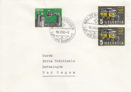 1956 324+325 Walzenhausen Luft- und Badekurort