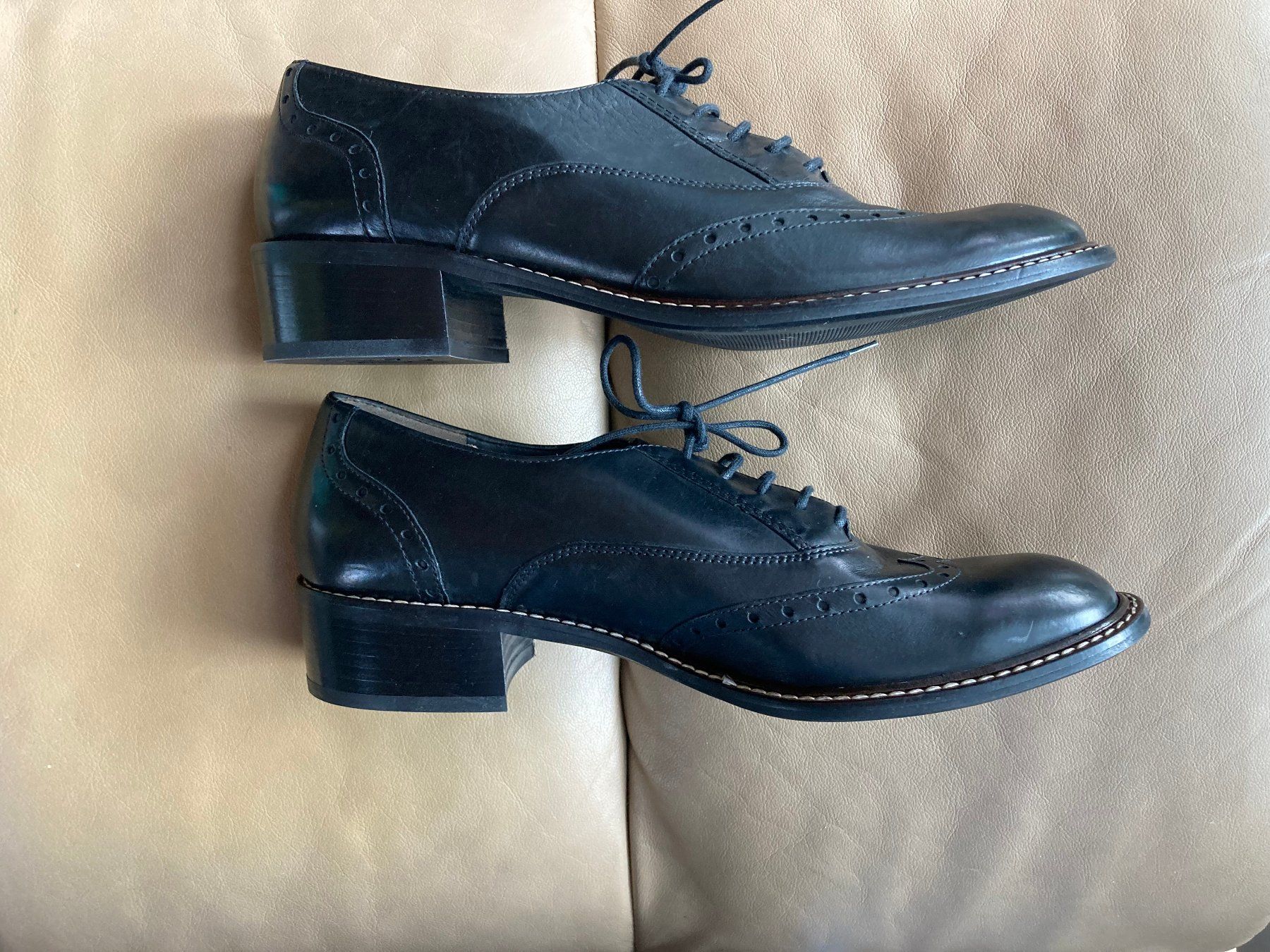 Paul Green Scarpe da donna: PG Budapester Schnürer schwarz Gr. 7 / 40.5  NEU – Nuovo (secondo la descrizione) da Dörflingen venduto da rudis-55 3
