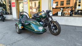 Triumph Tiger 750 Seitenwagen mit Veteraneneintrag