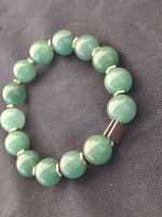 Halbedelstein Armband Jade Grün Damen M-L