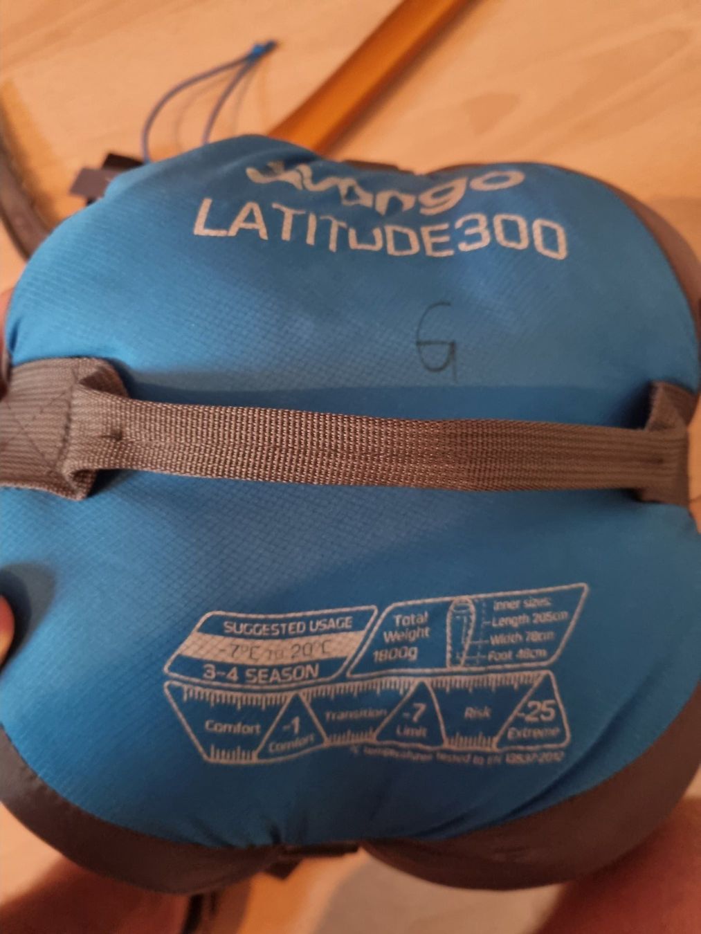 Sacchi a pelo: Vango Latitude 300 Schlafsack 3-4 Saison – Usato da Bern venduto da gio92
