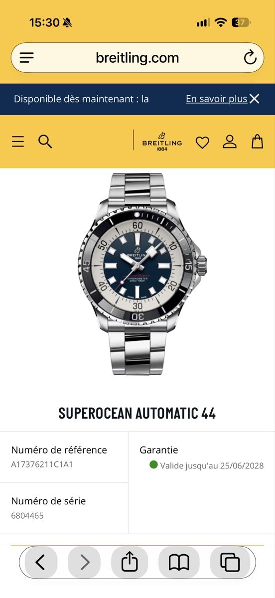 Breitling Uhren: Breitling superocean 44 mm – Gebraucht aus Sion von Johan8899 7