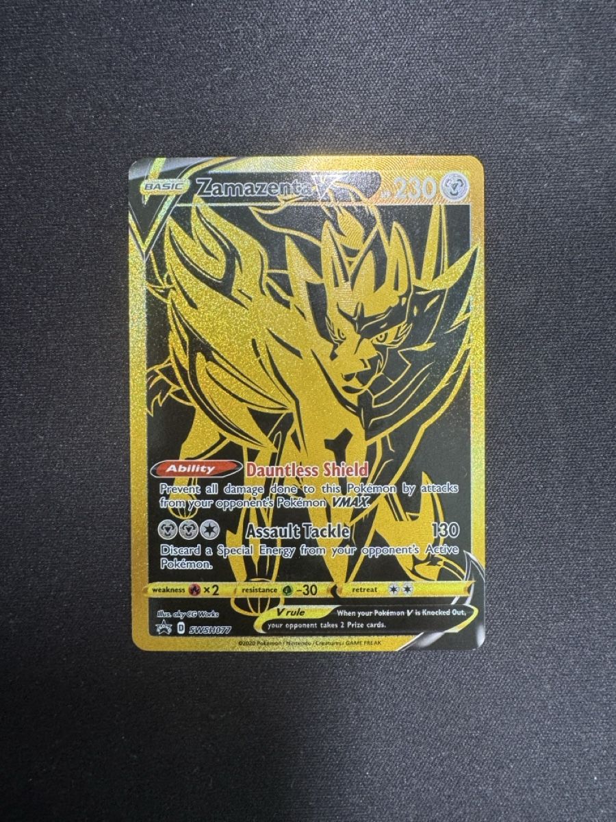 Pokémon Carte collezionabili: Zamazenta V EN - Near Mint – Nuovo (secondo la descrizione) da Horgen venduto da ric_tz6s