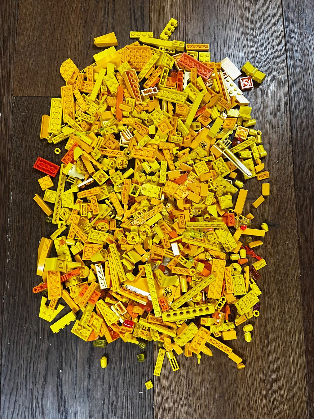 Lego Giocattoli: Lego diverse gelbe und orange Teile – Usato da lindau venduto da Technick