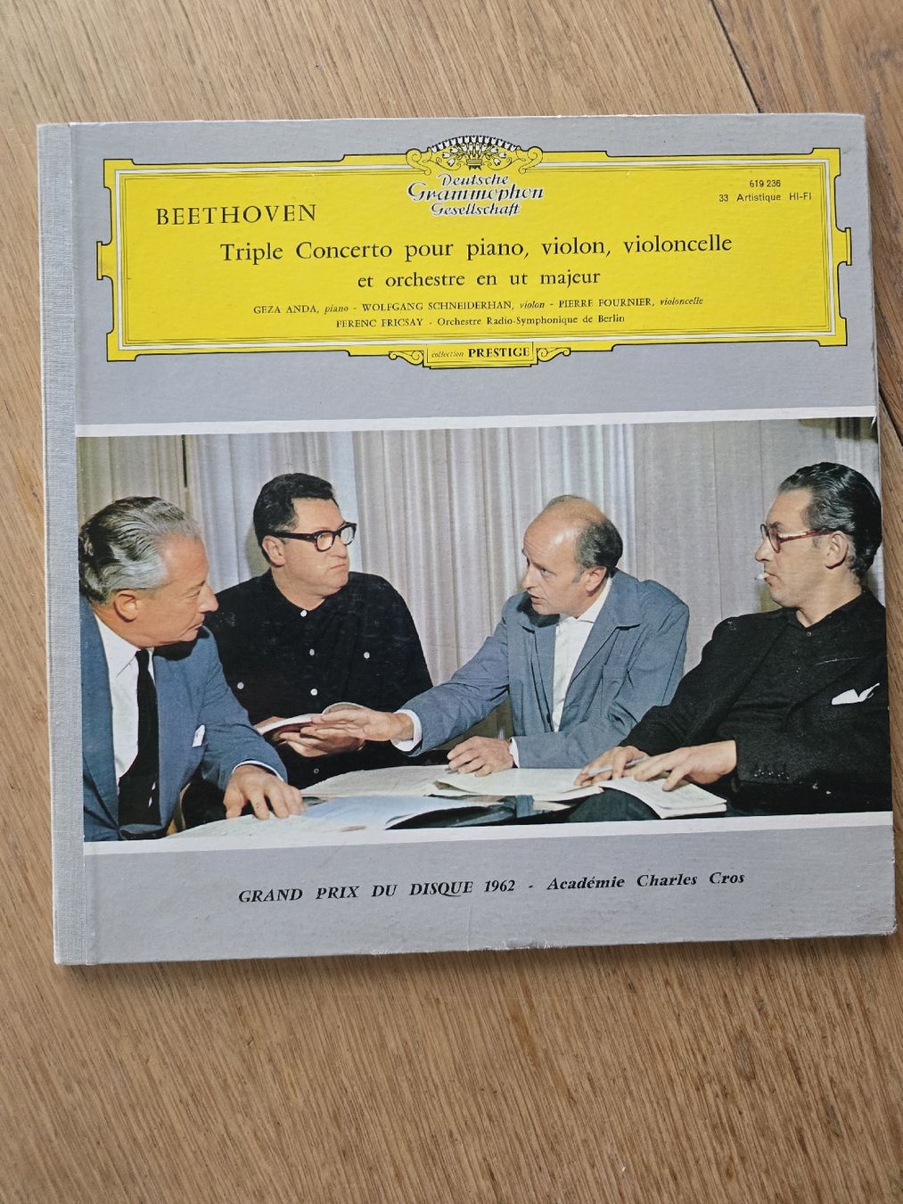Schallplatten: Beethoven Triple Concerto pour violon...prestige – Gebraucht aus Hedingen von mickway