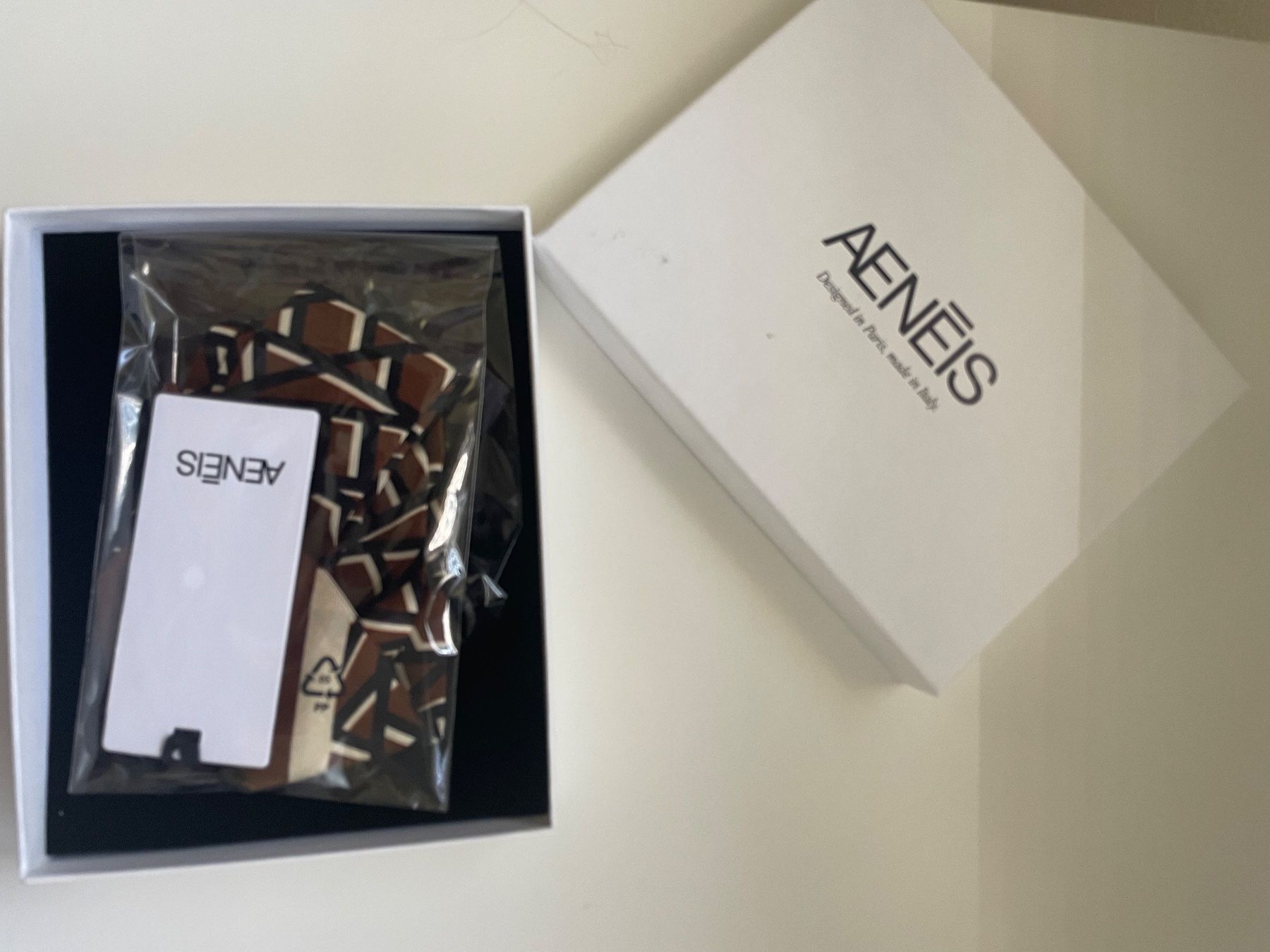 Gürtel: AENIS Seidengürtel 87 cm NEU – Neu und originalverpackt aus Savigny von linda2402 1