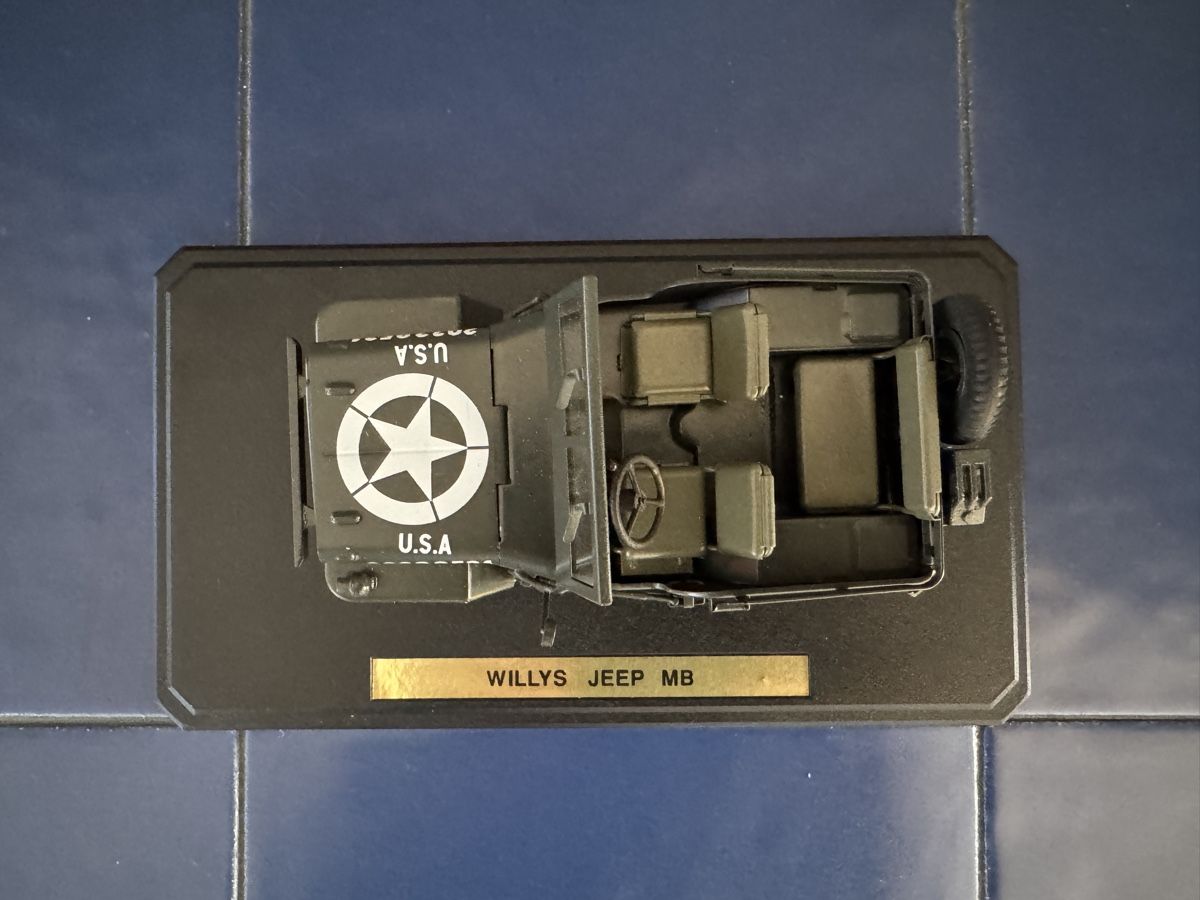 Willys Modellini d'auto: Willys Jeep MB – Nuovo e nell'imballaggio originale da Triesen venduto da .SPM. 4