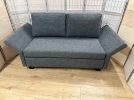 Bettsofa PAULA Sara sky Liegefläche 132 x 209 cm