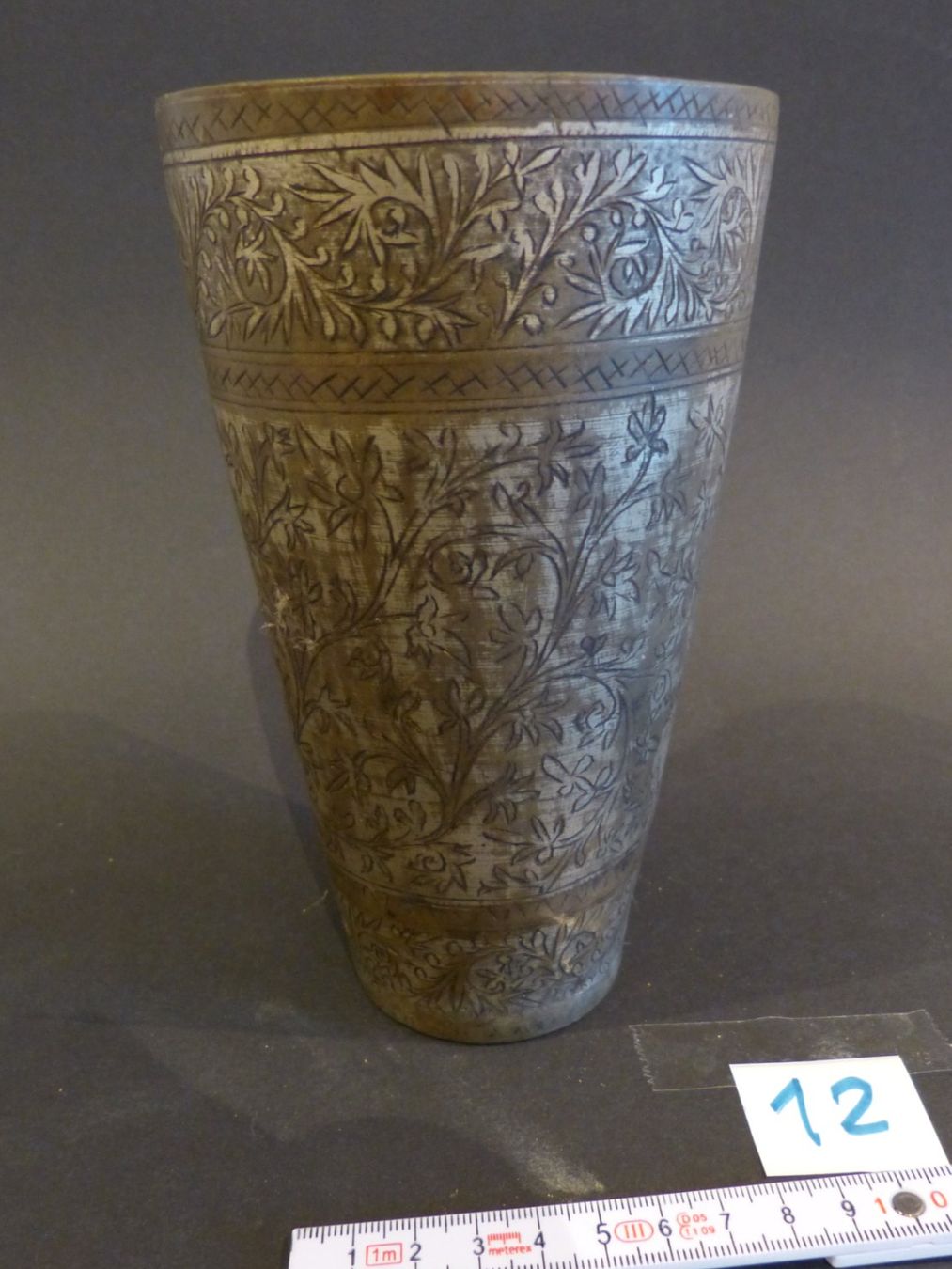 Vasi & Recipienti: Antiker Becher oder Vase aus Kupferblech – Usato da Lengnau BE venduto da AllerleiSUPER