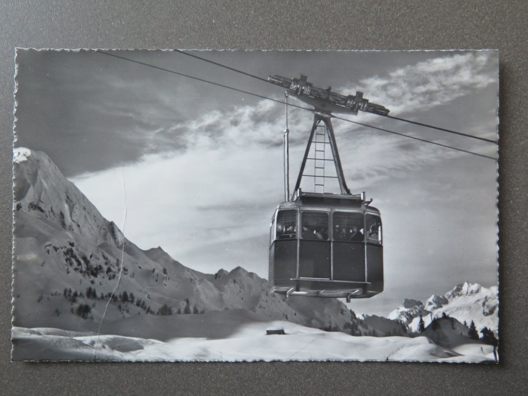 Ansichtskarten: AIROLO - FUNIVIA AIROLO - LUFTSEILBAHN – Gebraucht aus Wittenbach von lipasal