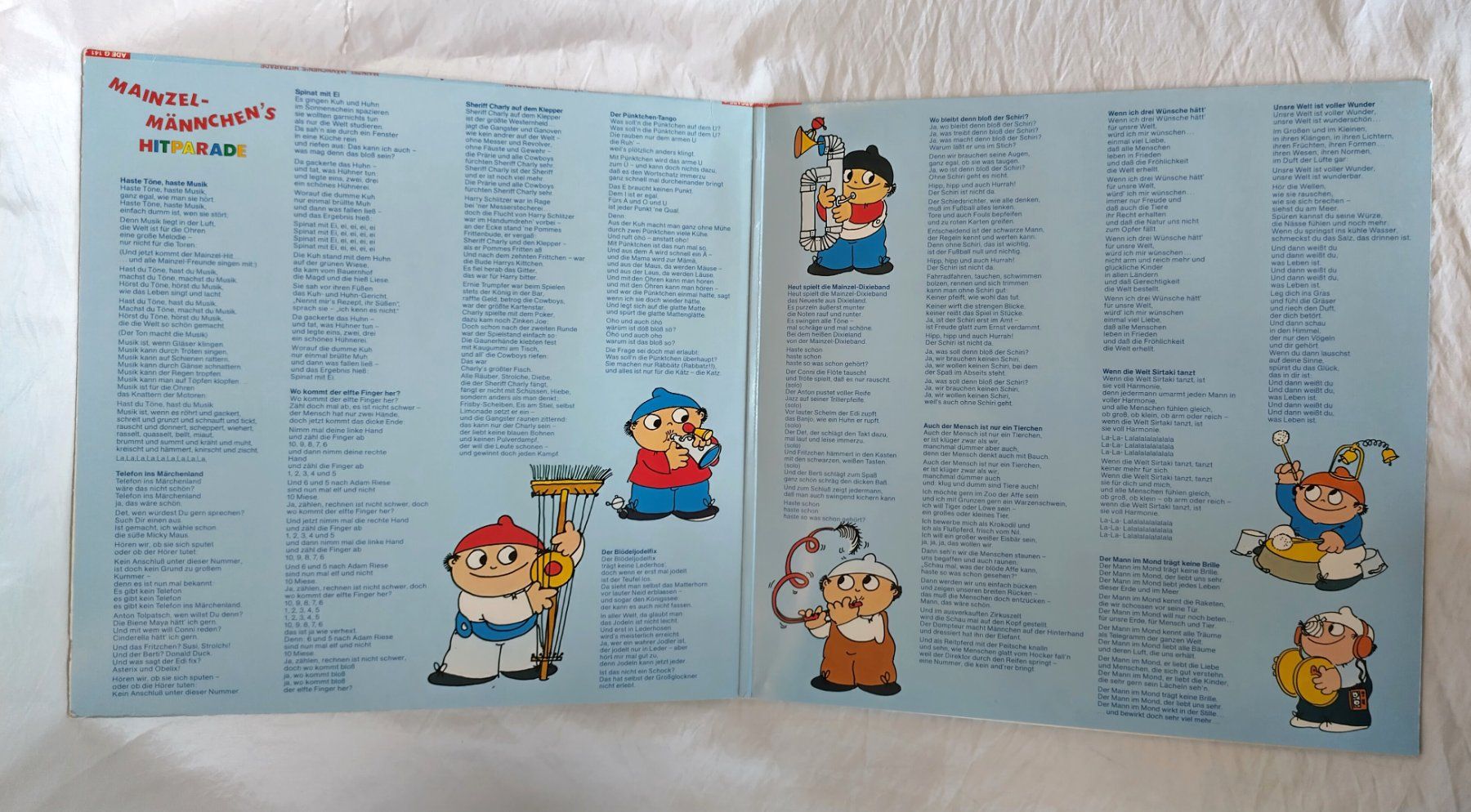 Dischi in vinile: Mainzelmännchen - Hitparade / LP mit Poster ab Fr. 10.- – Usato da Bellach venduto da JingleJerry 1