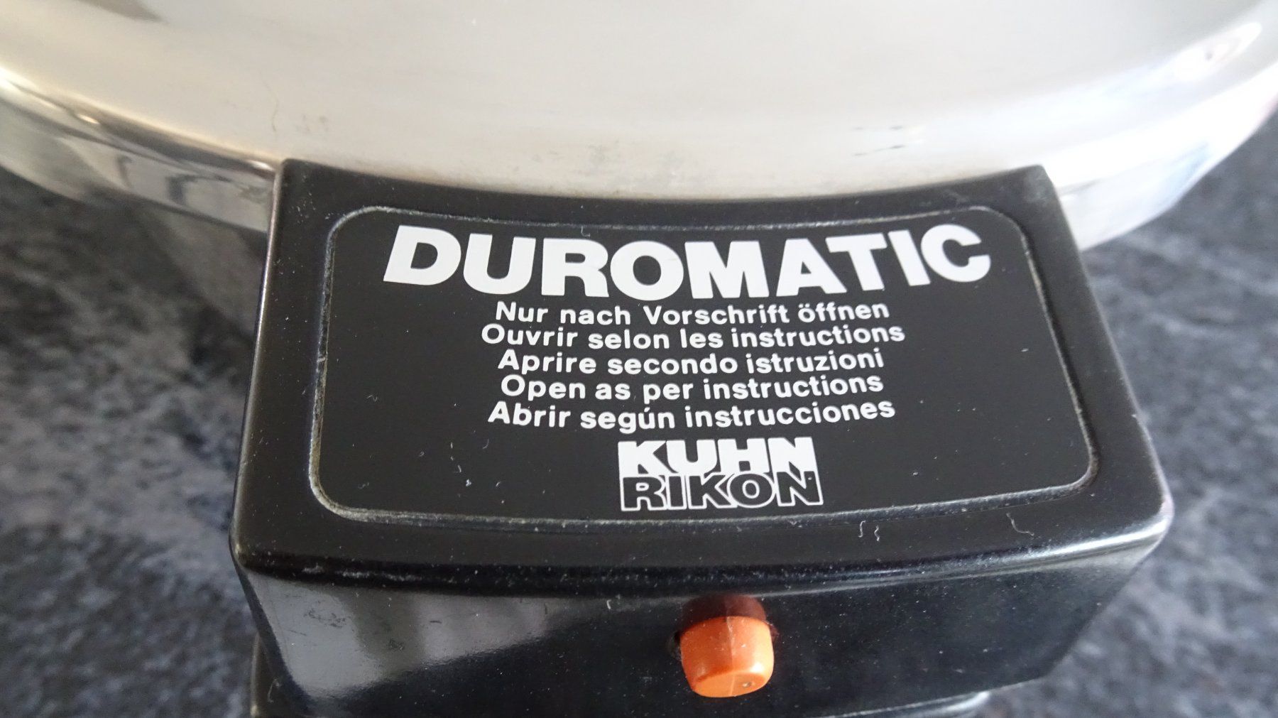 Duromatic Pfannen: DUROMATIC Dampf- Kochtopf  Von Rikon 3l - +Siebeinsatz – Gebraucht aus Zürich von  1