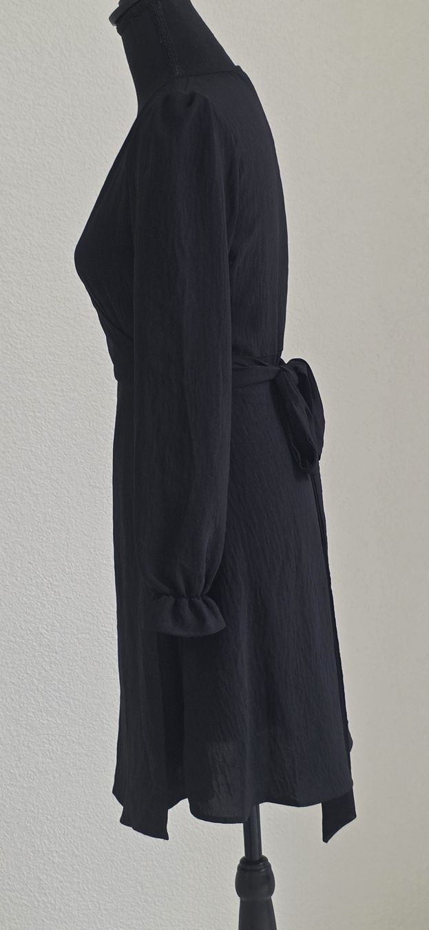 Vestiti: Wickelkleid schwarz Gr M  neu – Nuovo (secondo la descrizione) da Rheinsulz venduto da Gilea 3