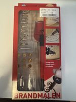 Brandmaleset mit Brennstift und Zubehoer neu