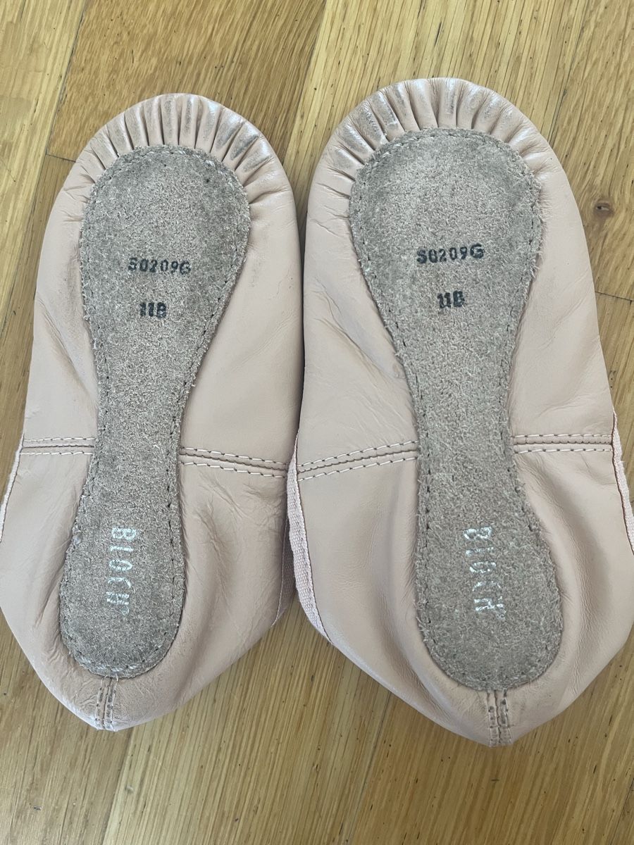 Bloch Scarpe per ragazze: Ballet schuhe Leder rosé Grösse 11B Bloch  – Usato da Zürich venduto da Rusdi 3