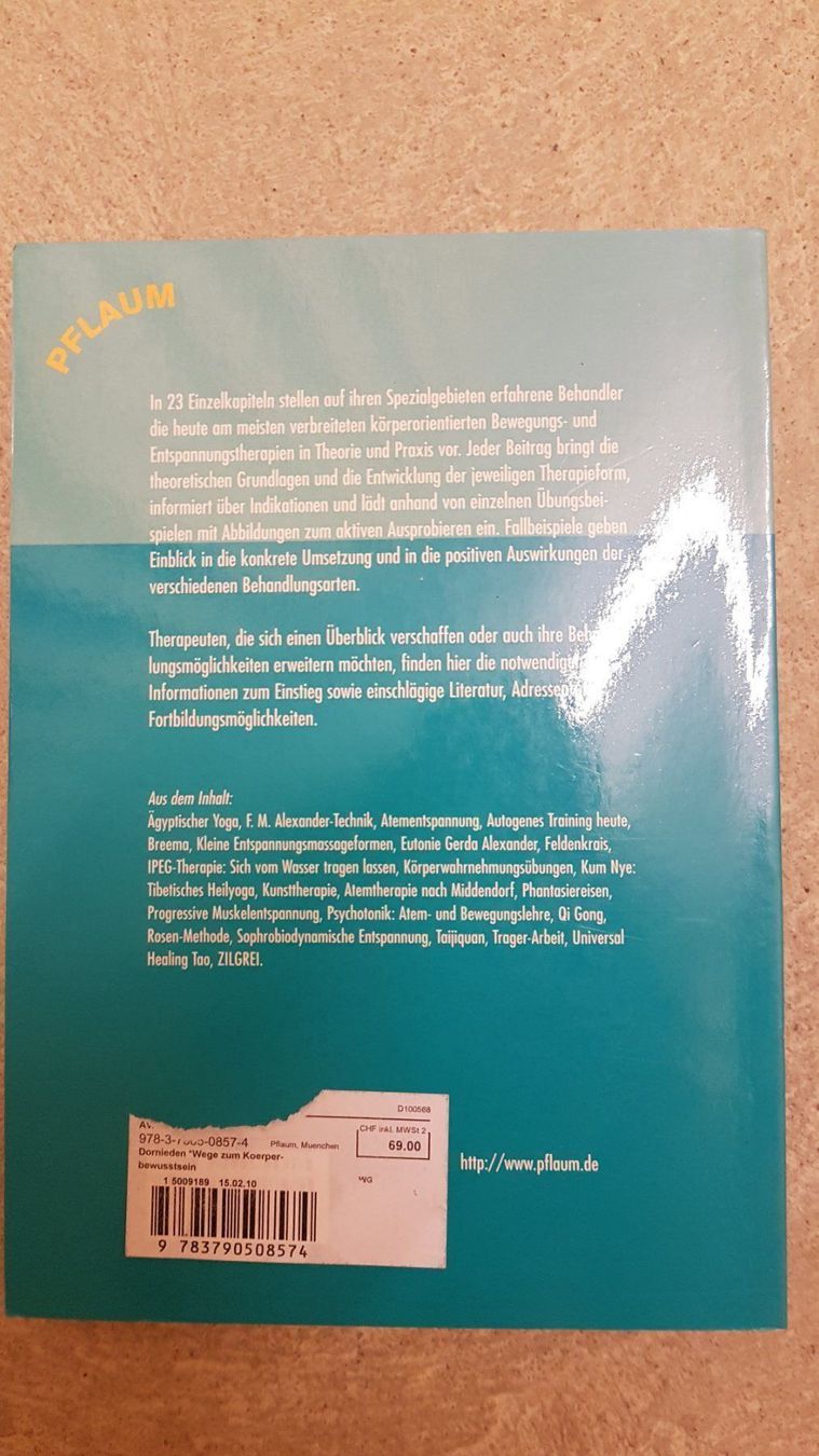 Libri: Buch "Wege zum Körperbewusstsein" – Nuovo (secondo la descrizione) da Innerberg venduto da Ganapataye 1