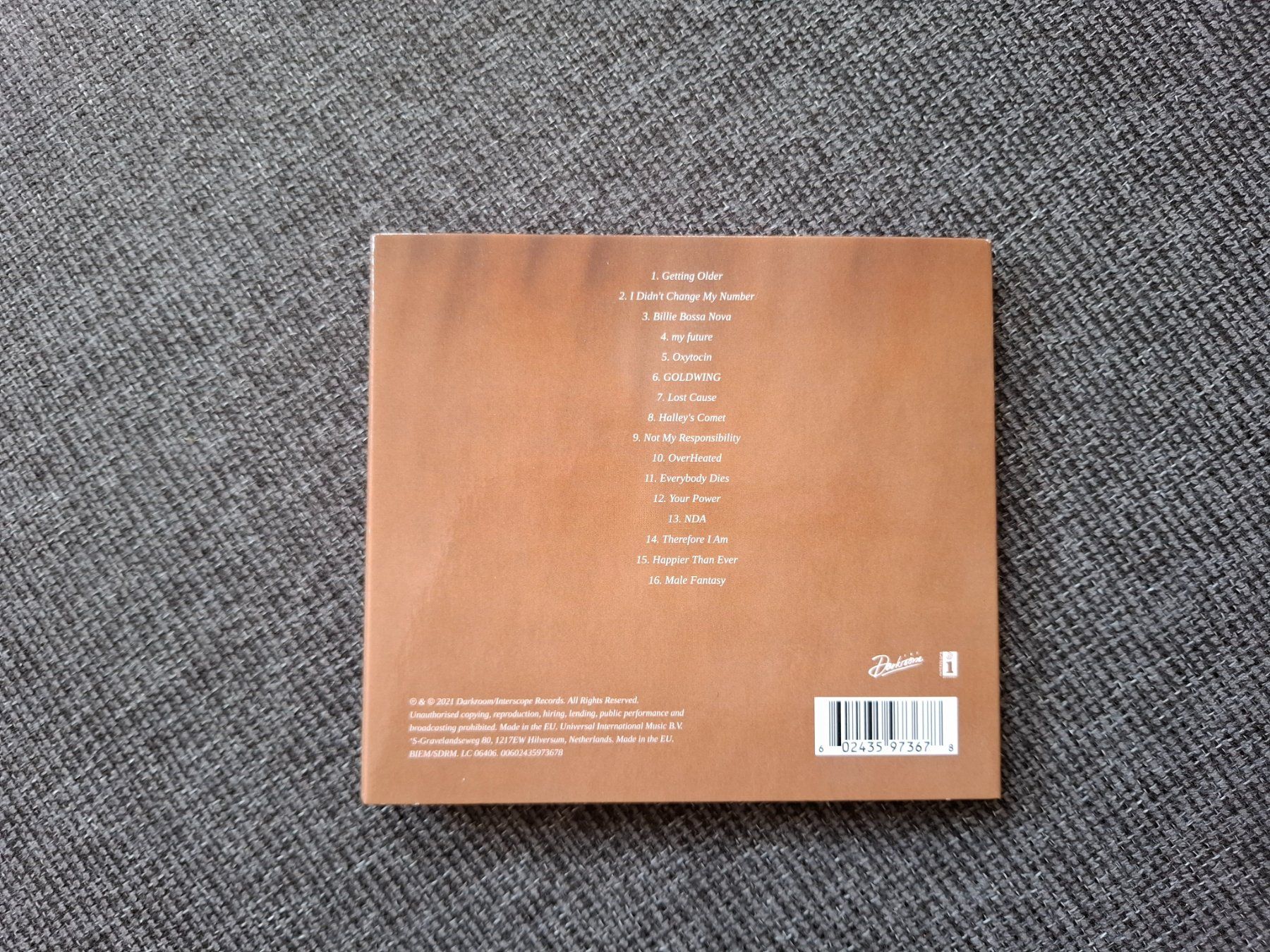 CDs: CD Billie Eilish - Happier Than Ever – Gebraucht aus La Neuveville von maripiou 1