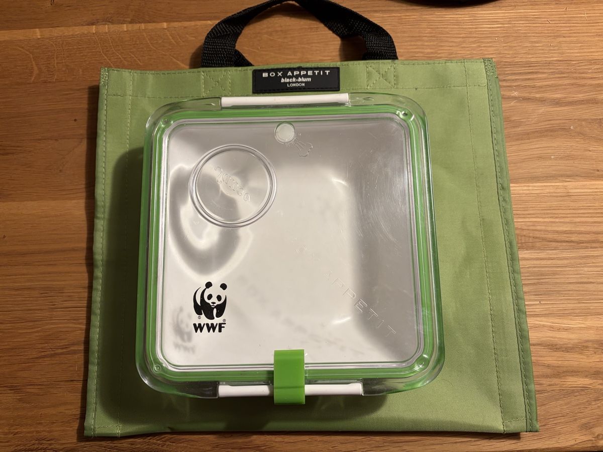 Contenitori & Simili: Lunchbox Set mit WWF Tasche, neuwertig – Usato da Lengnau BE venduto da most45