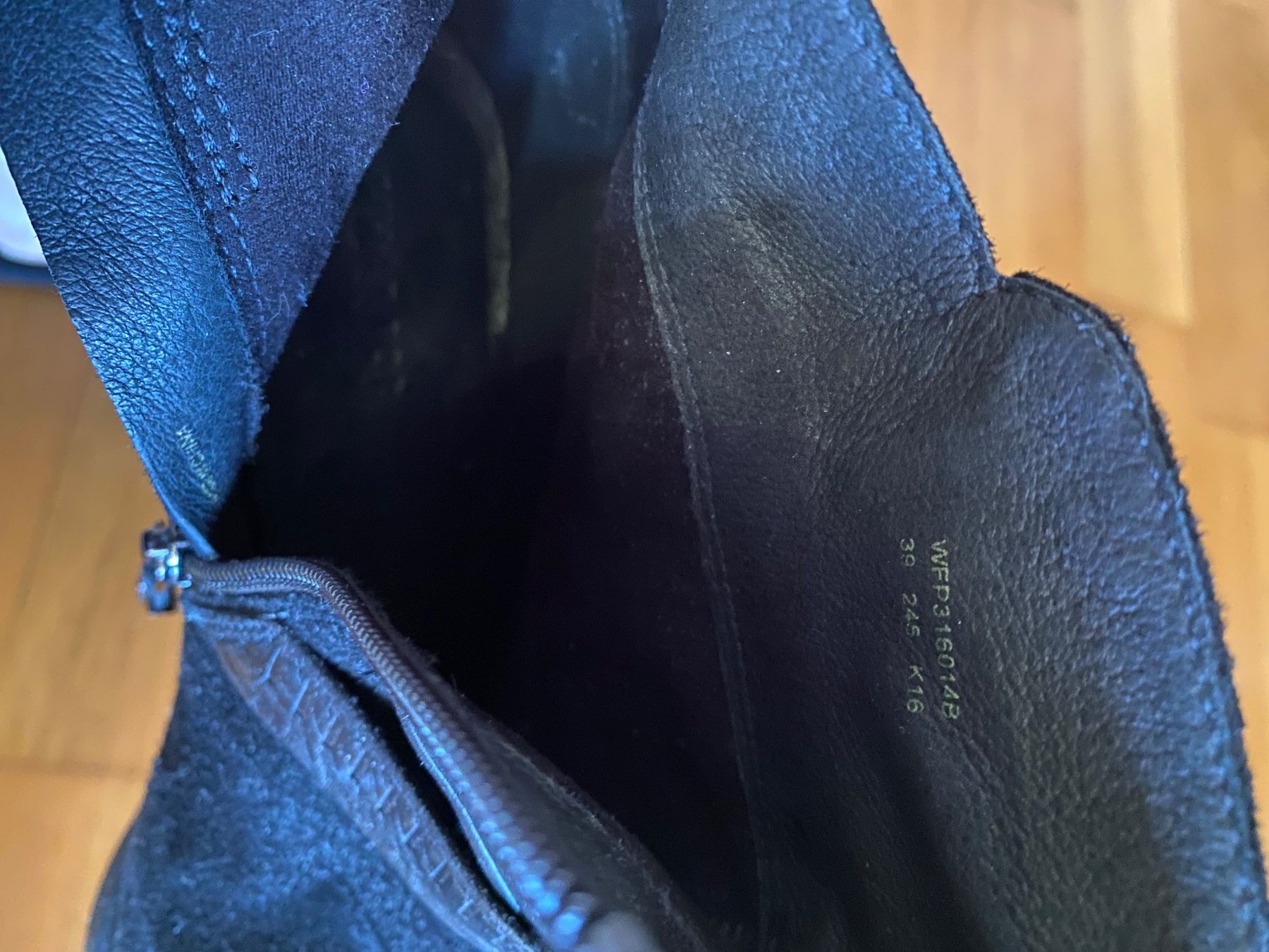 Scarpe da donna: WHAT FOR Stiefeletten schwarz Leder Grösse 39 – Usato da Luzern venduto da i-love-guacamole 4