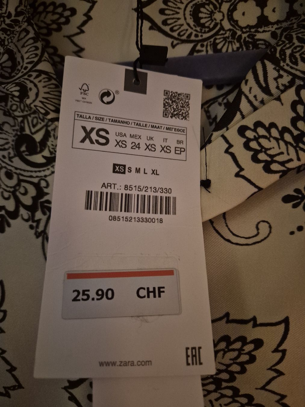 Zara Camicette: zara neu bluse XS – Nuovo e nell'imballaggio originale da Gossau Zh venduto da A-Terrinha 1
