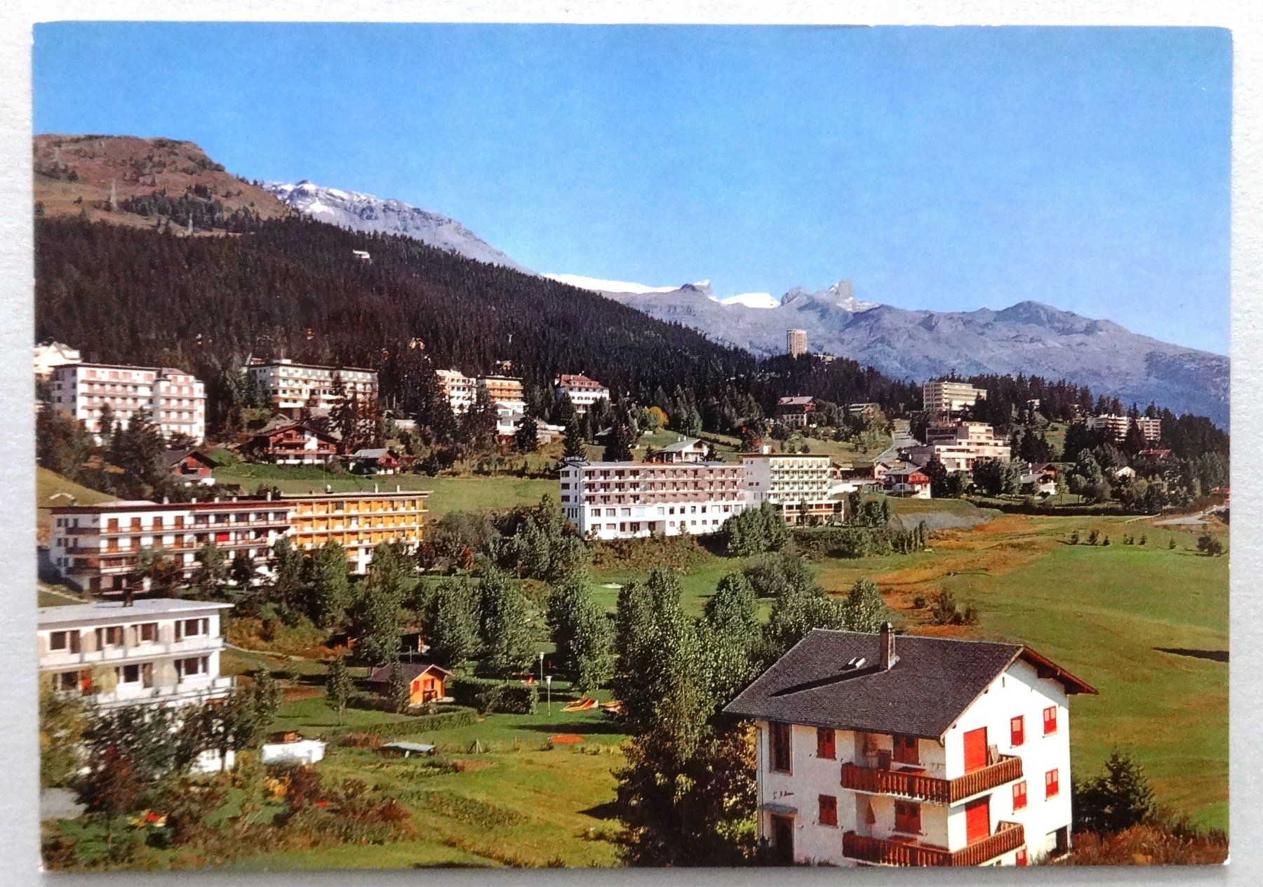 Cartoline postali: Station de Montana Crans – Usato da Fétigny venduto da Billy2miny