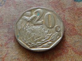 AFRIQUE DU SUD   20  Cents   2007  (P)