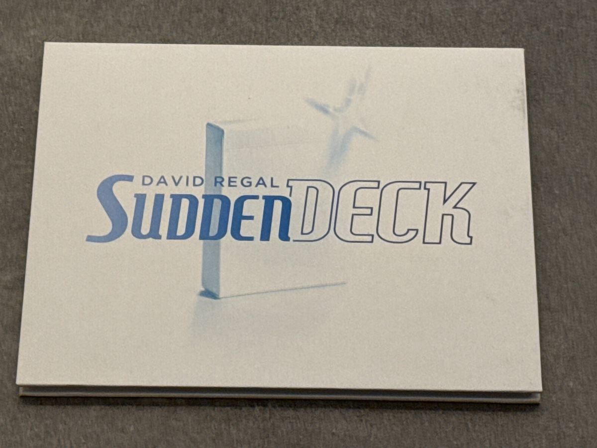 Giochi: SUDDEN DECK (by David Regal) – Nuovo (secondo la descrizione) da Au (ZH) venduto da Thanks