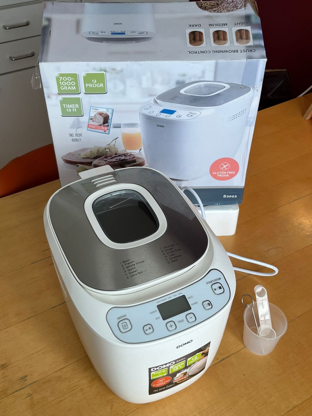 Elettrodomestici da cucina: Domo Brotbackmaschine – Nuovo (secondo la descrizione) da Zürich venduto da Fisel1 5