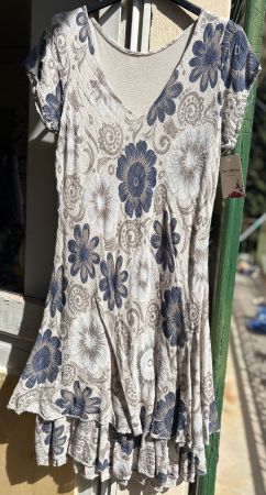 Mini abito misto cotone, M