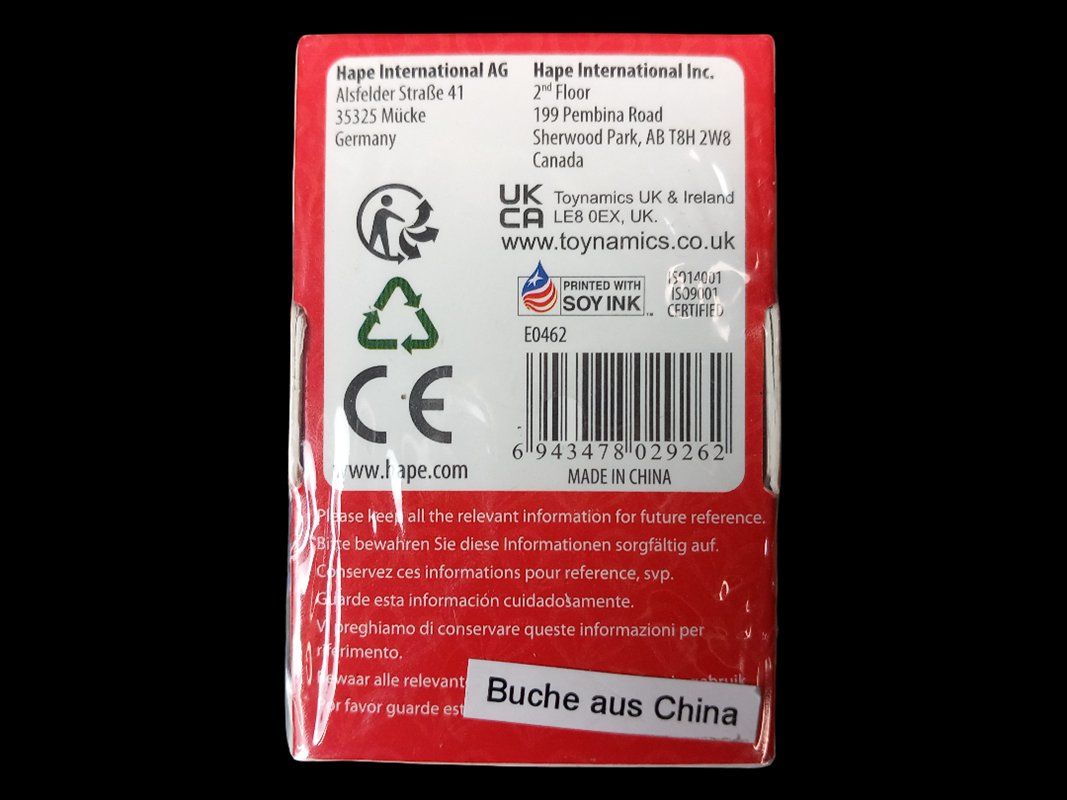 Hape Spielzeuge: HAPE Tape & Roll Train Eisenbahn-Klebeband – Neu und originalverpackt aus Hünenberg von Restwert_Zug 5