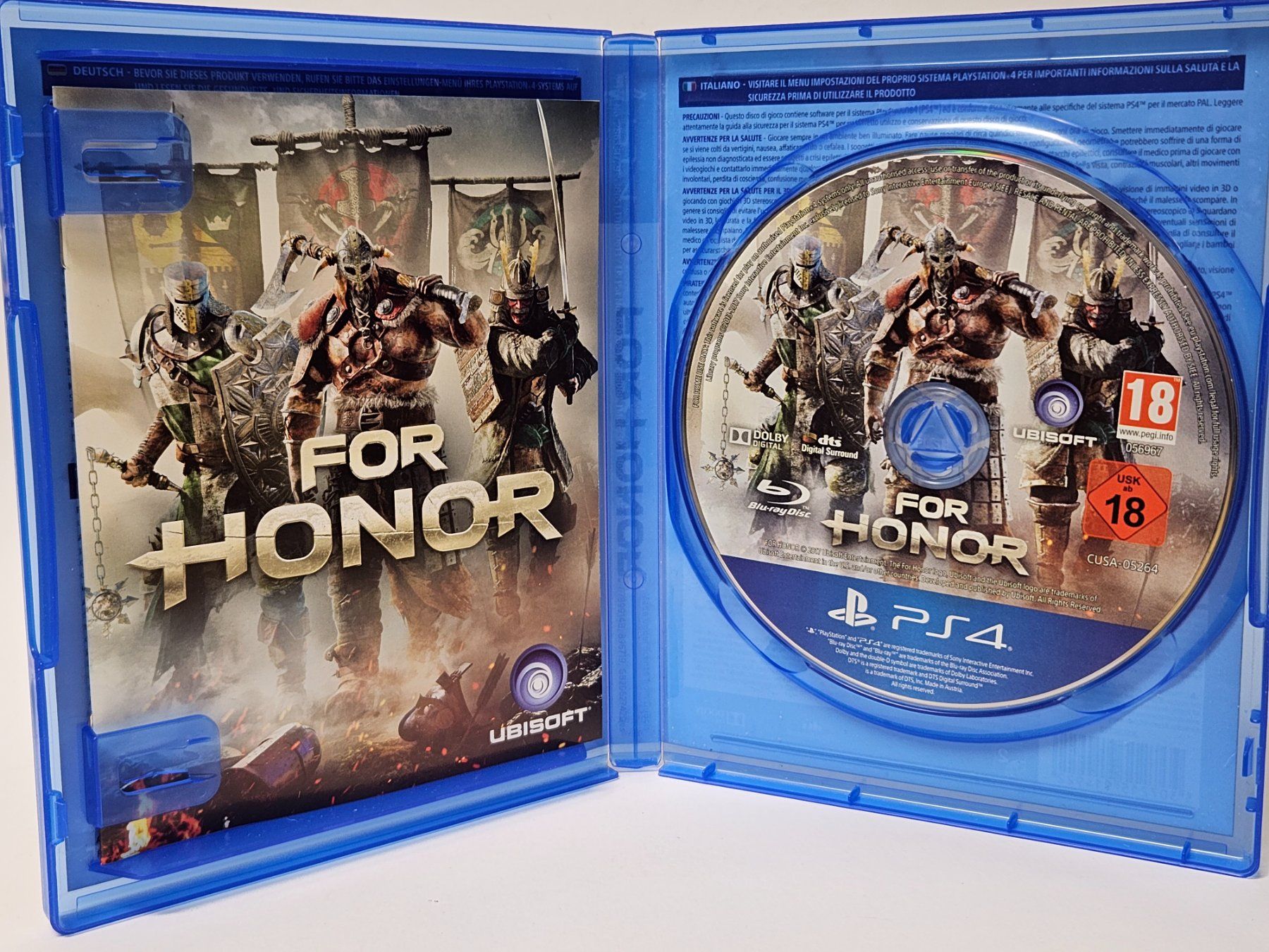 Sony Spiele: PS4 FOR HONOR / Playstation 4 / #WT18 – Gebraucht aus Oberdorf BL von BaldenEagle 1