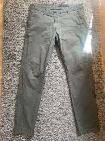 Herren Chino Hose oliv Grösse 50 von Doppelgänger 