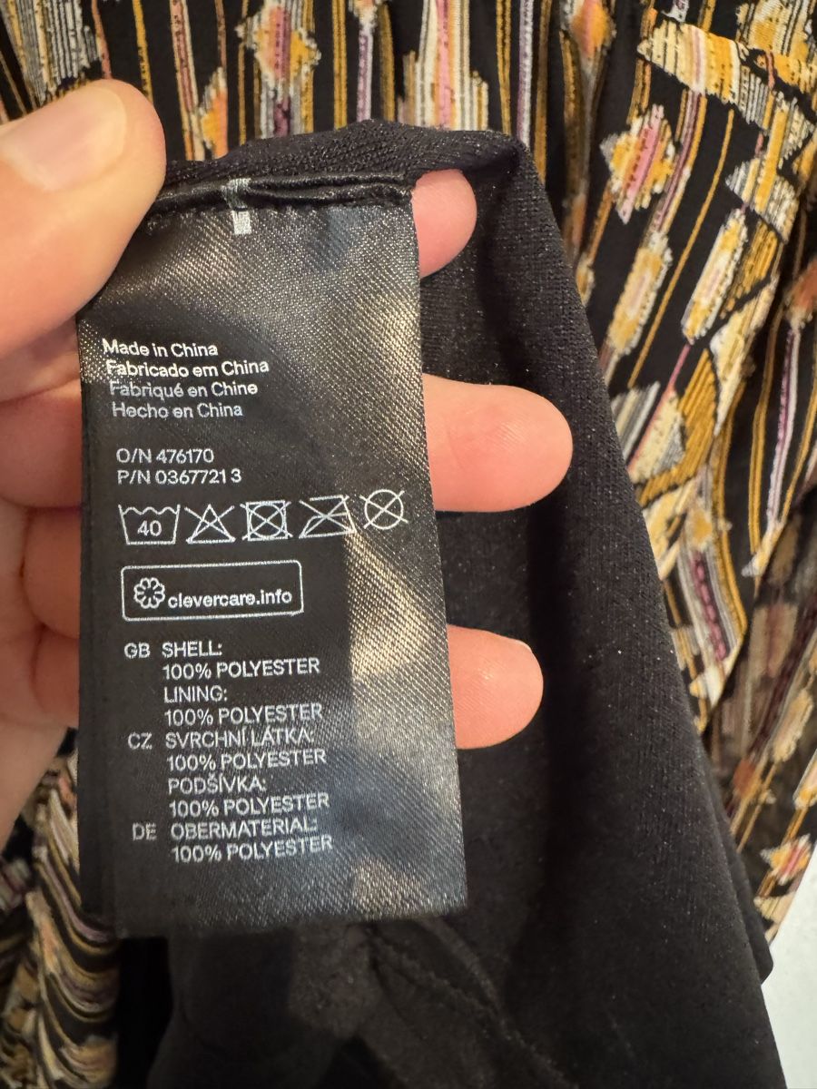 H&M Vestiti: H&M Kleid luftig Boho Muster Gr. 36 / S – Usato da Fislisbach venduto da KolibriSecondhand 7