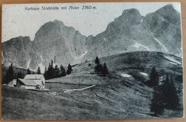 Kurhaus Strahlrüfe mit Alvier um 1910