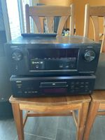 Homekino Set Denon AV-Receiver Subwoofer Lautsprecher