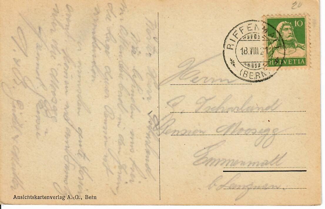 Cartoline postali: Kurhaus Ottenleuebad – Usato da Hochdorf venduto da Ziegel-16 1