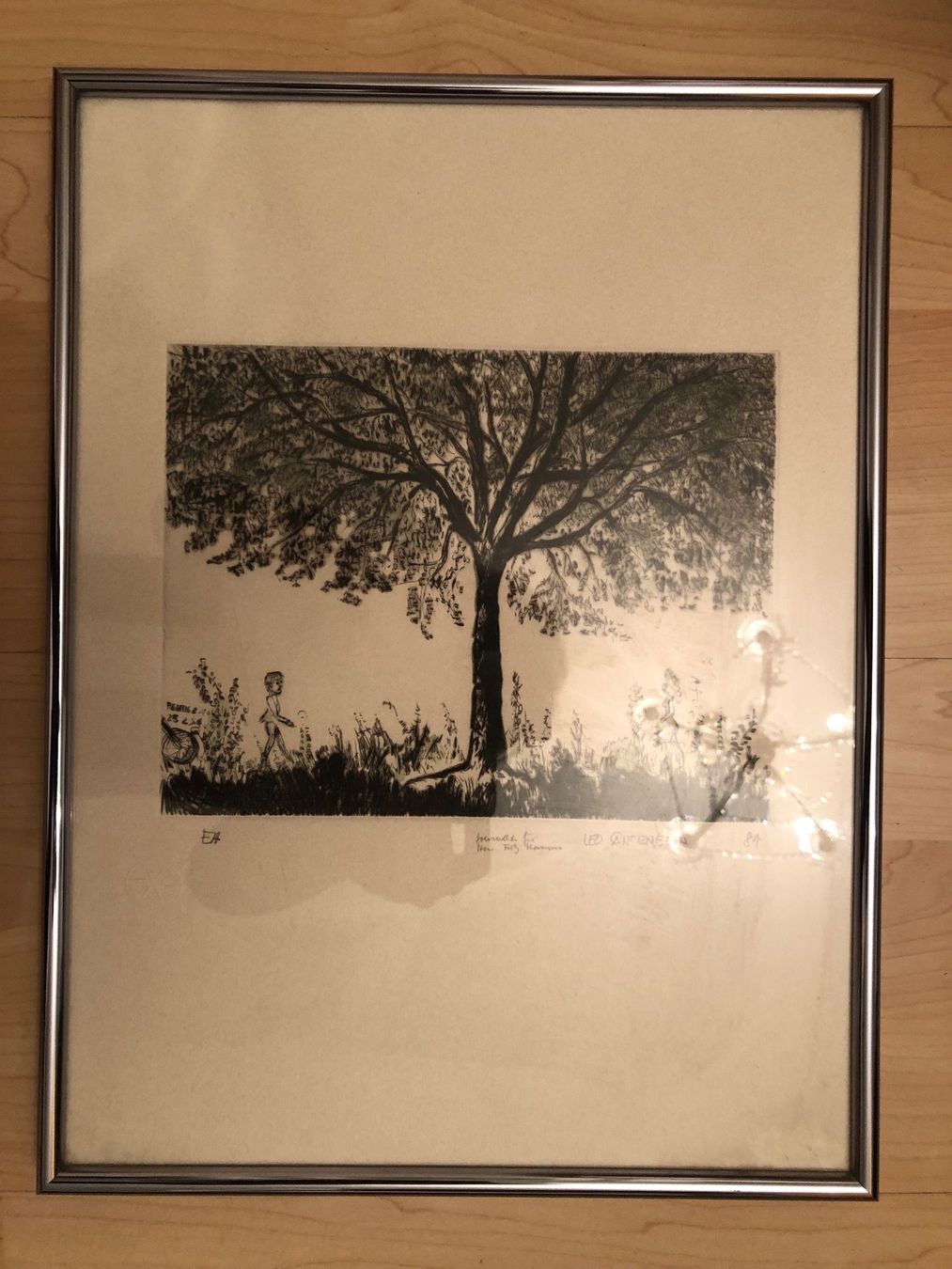 Poster & Bilder: Bild von LEO Gantenbein, 1984 – Gebraucht aus Wald ZH von mlnt 1