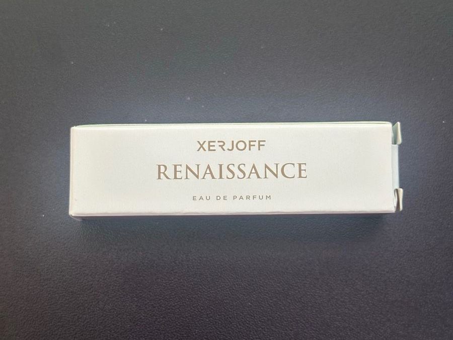 Xerjoff Profumi & Eau de Toilette: Xerjoff Renaissance - 2 ml Sample – Nuovo e nell'imballaggio originale da Chur venduto da dajan.17