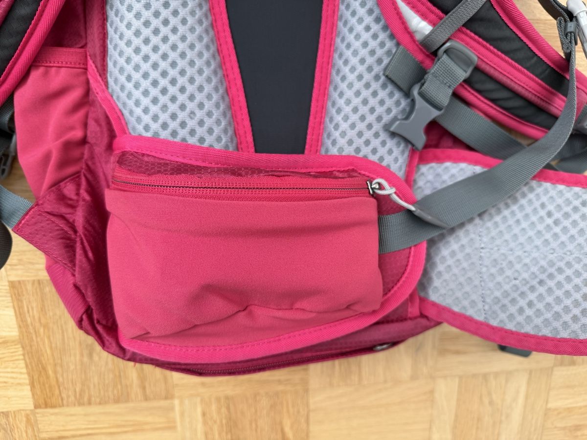 Jack Wolfskin Zaini: Jack Wolfskin Wanderrucksack pink 18L – Usato da Jona venduto da dar_k2v9 6