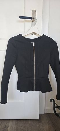 Blazer / Jacke schwarz ~Gr. 34