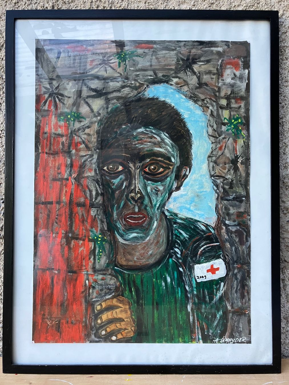 Gemälde: Portrait, A. Schnyder – Gebraucht aus Wetzikon ZH von artefix