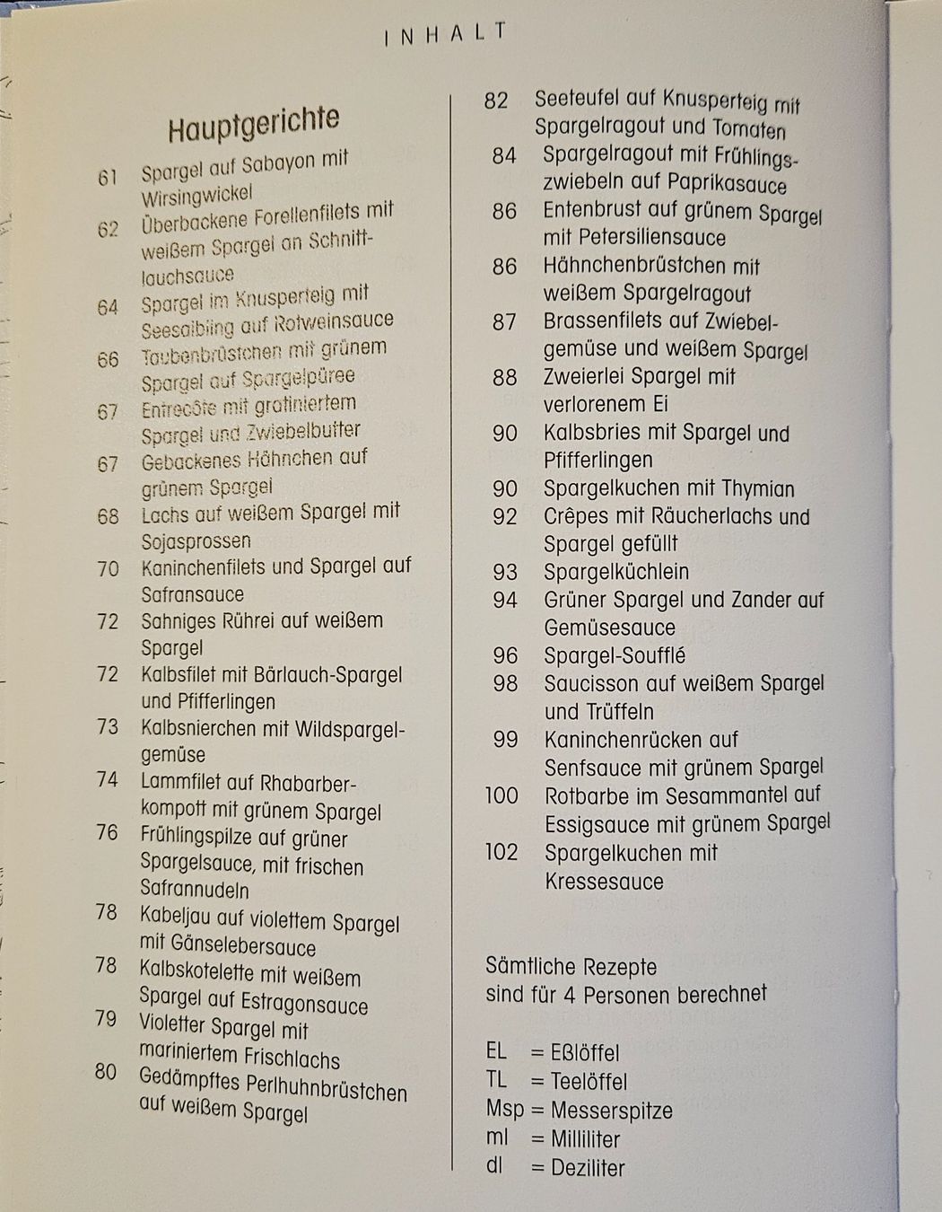 Libri: Spargel - einfach himmlisch! 60 neue Rezepte – Usato da Oberramsern venduto da Heinzelfrau 3