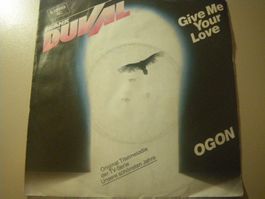 Vinyl-Single Frank Duval - Give Me Your love