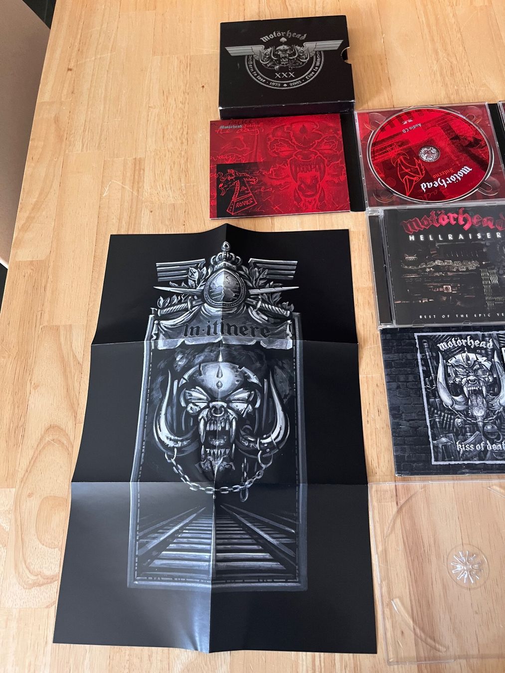 CD: Motörhead CD's mit Booklet & Plakat klein – Usato da Uster venduto da colmo 2