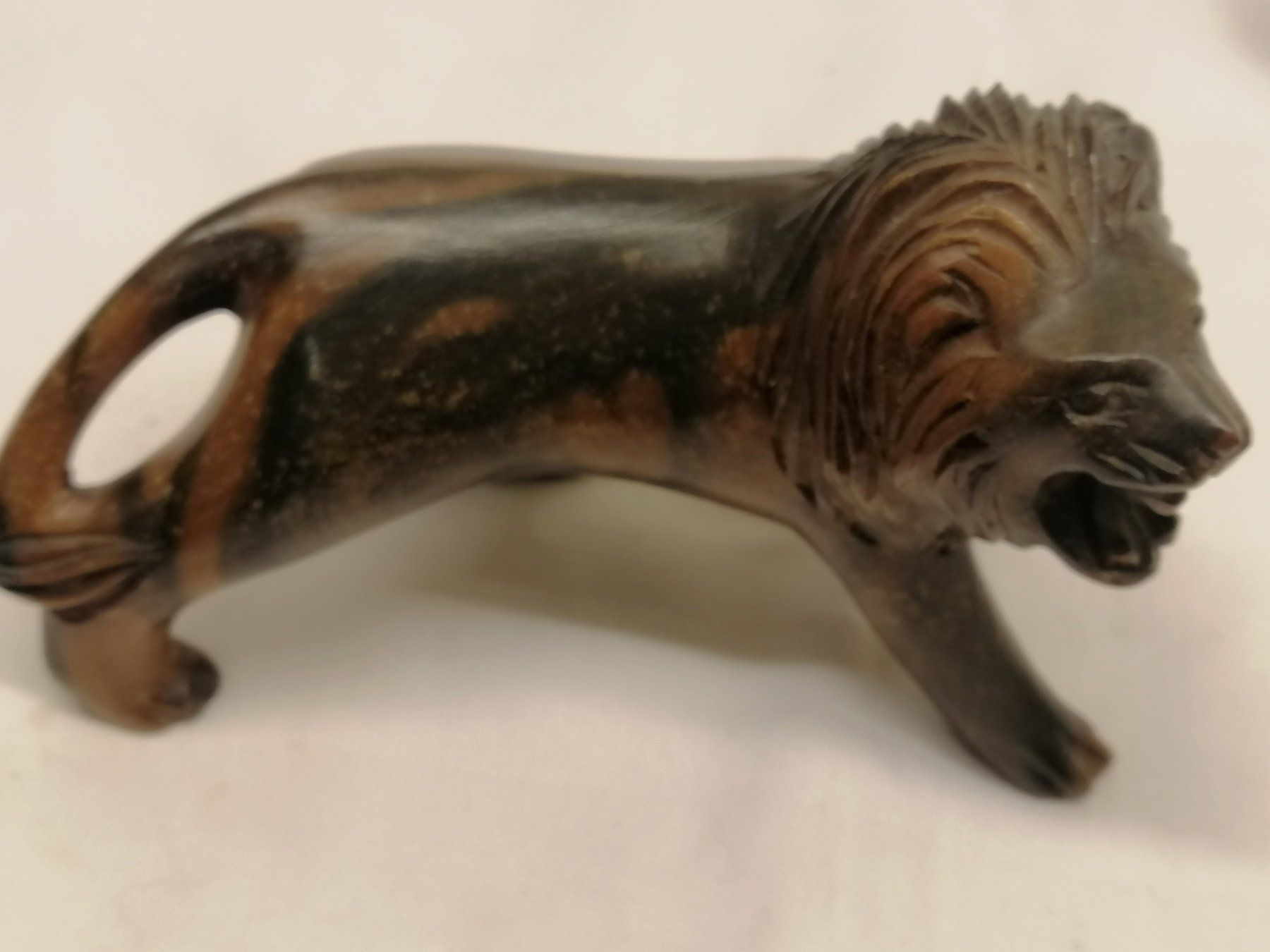 Figuren: Löwe Holz 70 iger Jahre, Handgeschnitzt – Gebraucht aus Rheinfelden von Cleopatra2000 1