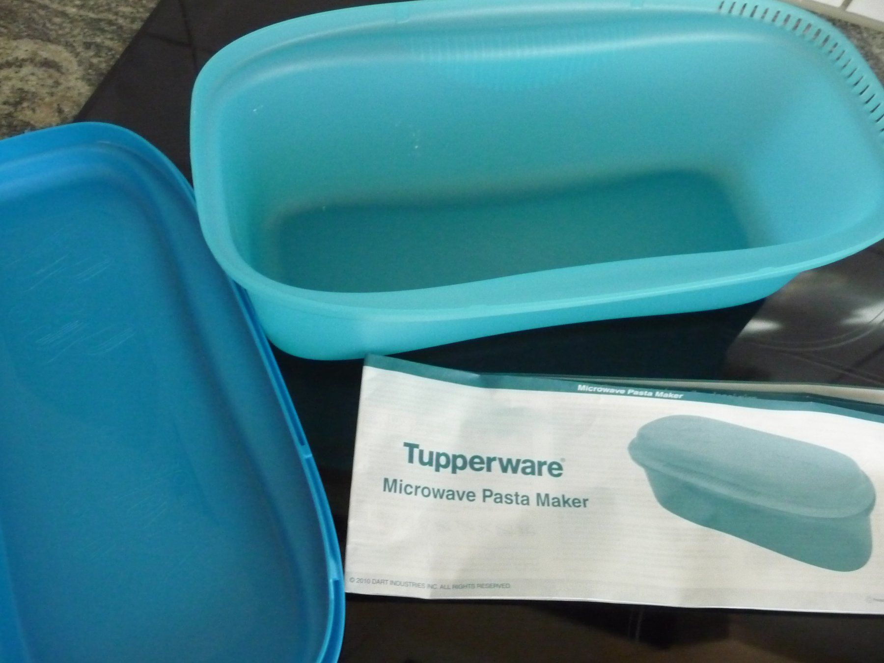 Tupperware Contenitori & Simili: Tupperware Mikrowelle Pasta Maker, neu – Nuovo (secondo la descrizione) da Kirchberg BE venduto da lavendel02 1