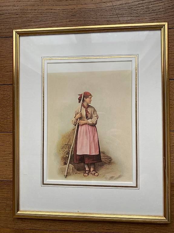 Posters & Illustrations: Schweizer Trachtenbilder – D'occasion à Schafisheim par Steimi4