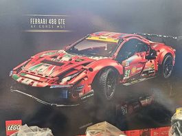 LEGO Technic 42125 Ferrari 488 GTE  Teilmontiert