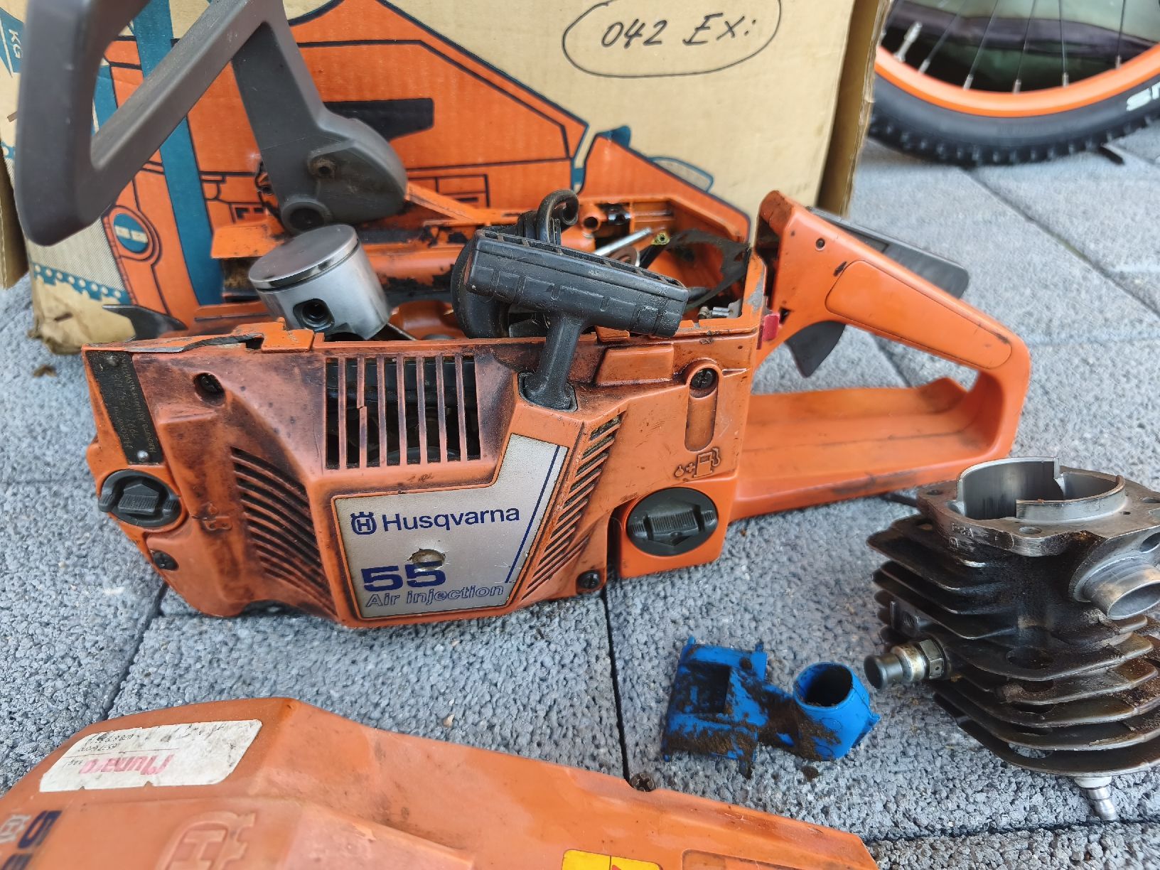 Husqvarna Sägen: Husqvarna 55 mit Fresser – Defekt aus Nunningen von Sandi123 1